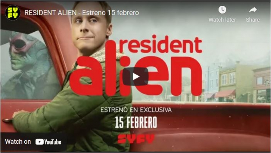 ‘RESIDENT ALIEN’: LO QUE DEBES SABER ANTES DE EMPEZAR A VERLA