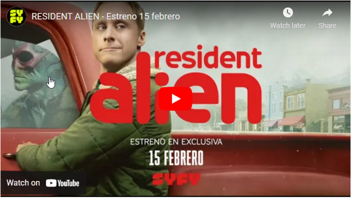 ESTRENAMOS ‘RESIDENT ALIEN’, NUEVA COMEDIA DE CIENCIA FICCIÓN PROTAGONIZADA POR ALAN TUDYK