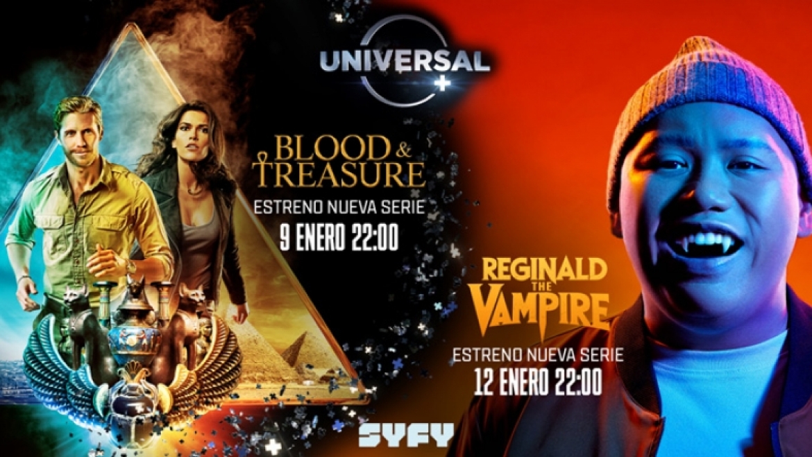 ESTRENA EL AÑO CON ‘REGINALD THE VAMPIRE’ Y ‘BLOOD &amp; TREASURE’